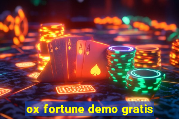 ox fortune demo gratis